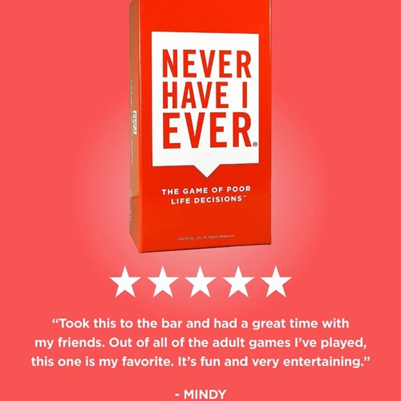 Never have I ever card game - Picture 7 of 8